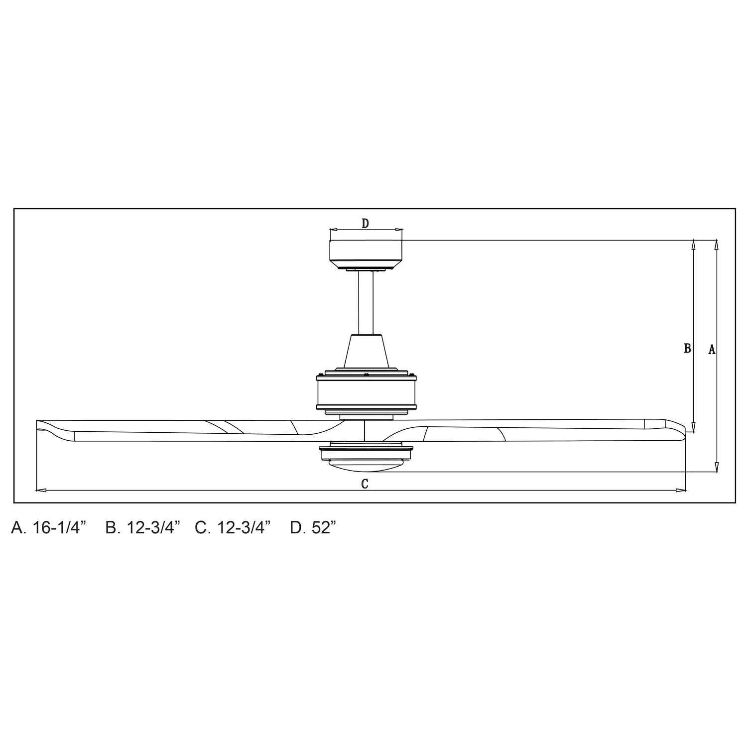 Vaxcel Curtiss Satin Brass Mid - Century Modern MCM Wood Propeller Ceiling Fan with LED Light Kit and Remote