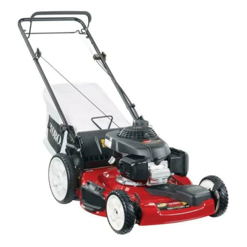 Self - propelled gas mower. 22 - inch 170cc OHV engine high - wheel RWD 3 - in - 1 with height adjustment. oil included
