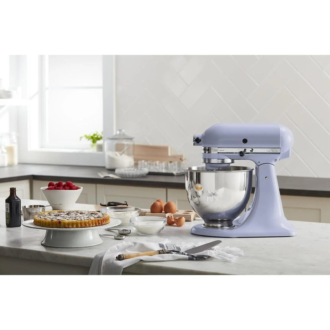 Kitchenaid Artisan Series 5 - Quart Tilt - Head Stand Mixer, Wildflower, KSM156CXWF