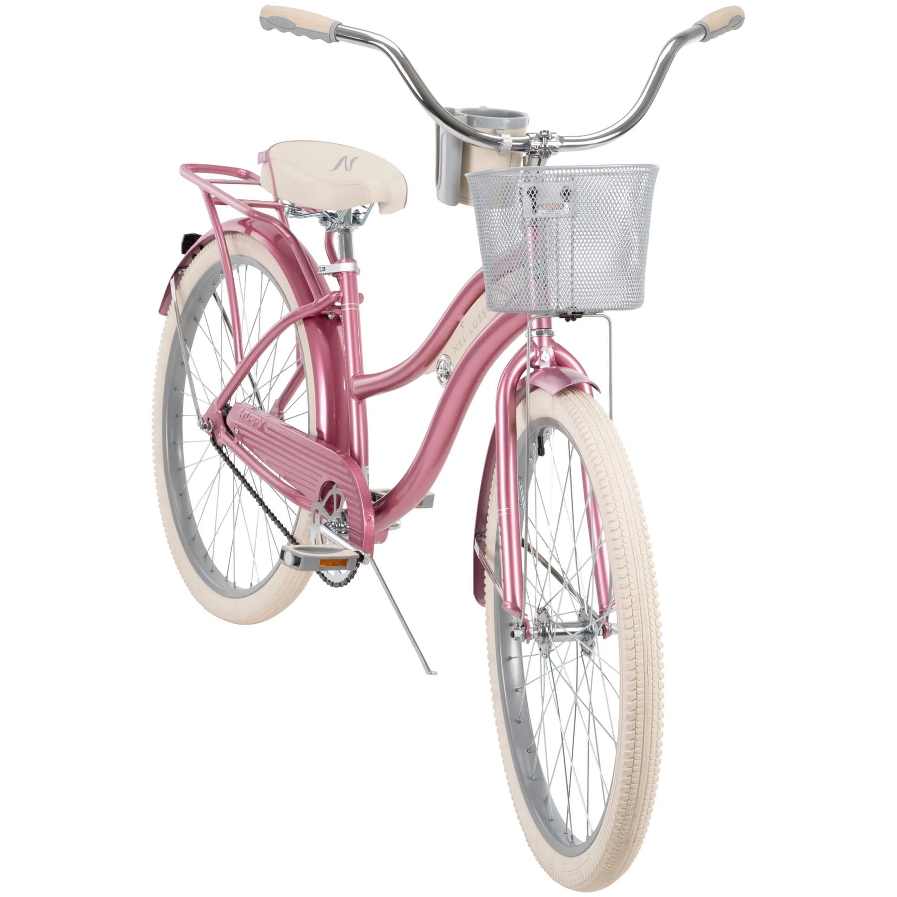 Huffy 26" Nel Lusso Cruiser Bike, Fits Riders 5'0"+, Light Blue, Adult, Women'S
