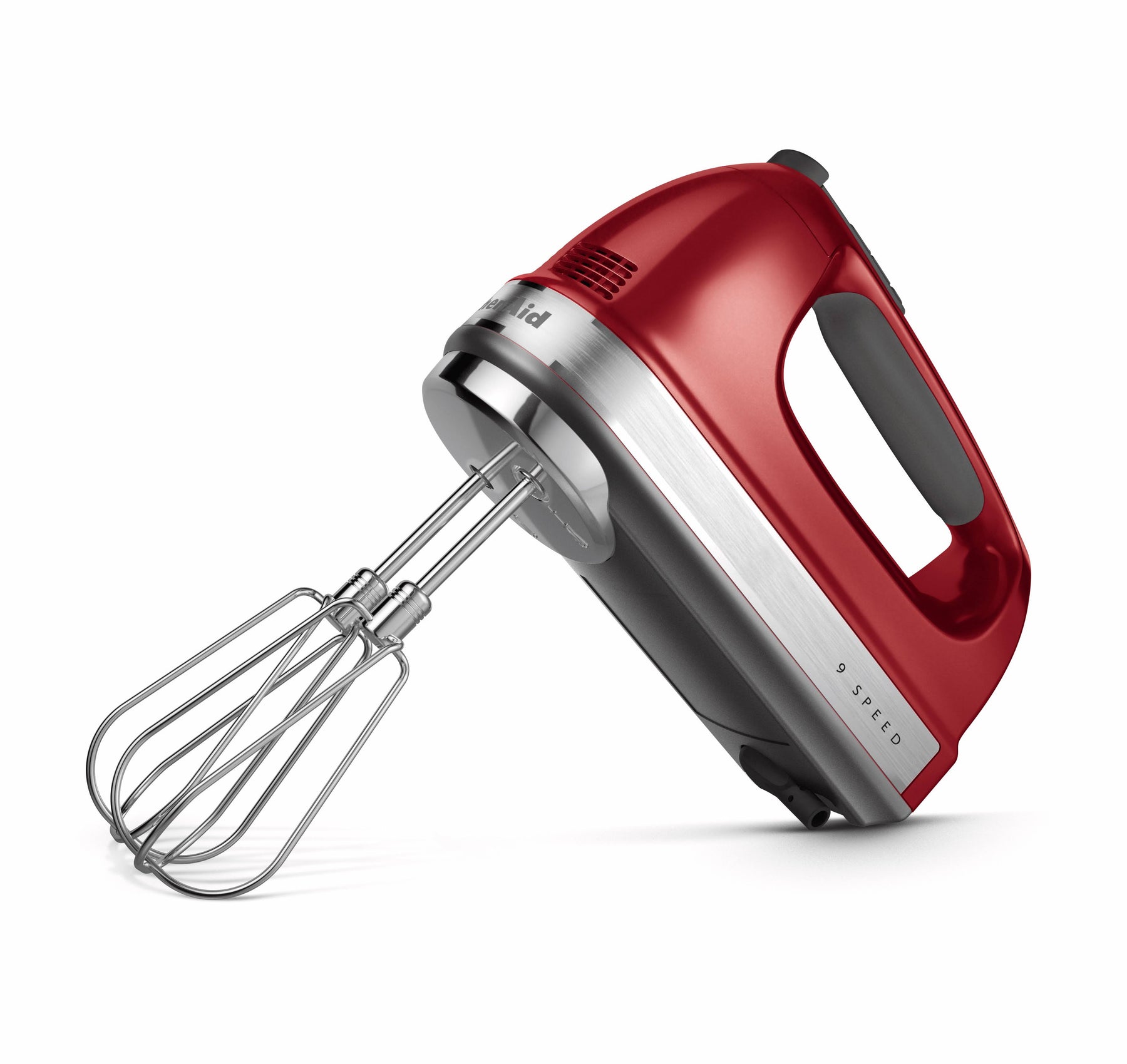 KitchenAid KHM926 9-Speed Hand Mixer - Candy Apple Red