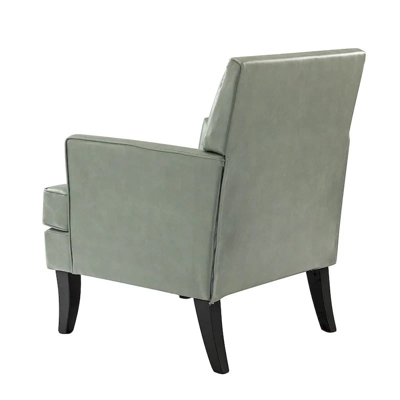 Nileus Set of 2 Modern Classic Polyester Accent Chairs with Solid Wood Legs by HULALA HOME