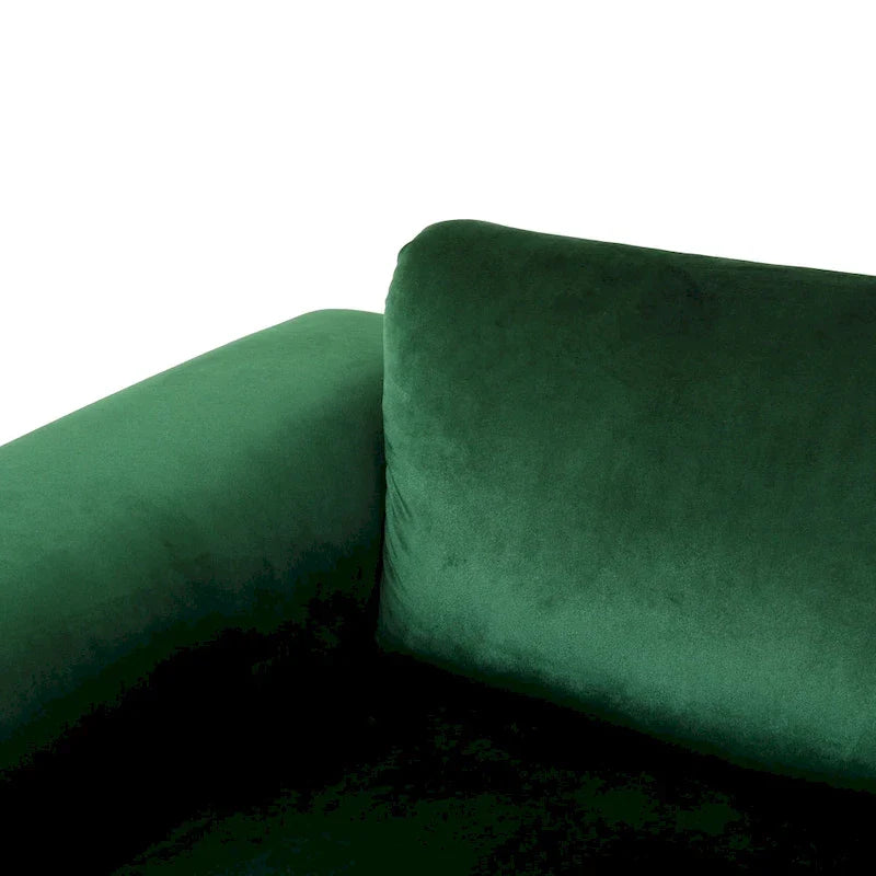 Christopher Knight Home Croydon Modern Glam Velvet Sofa for 4