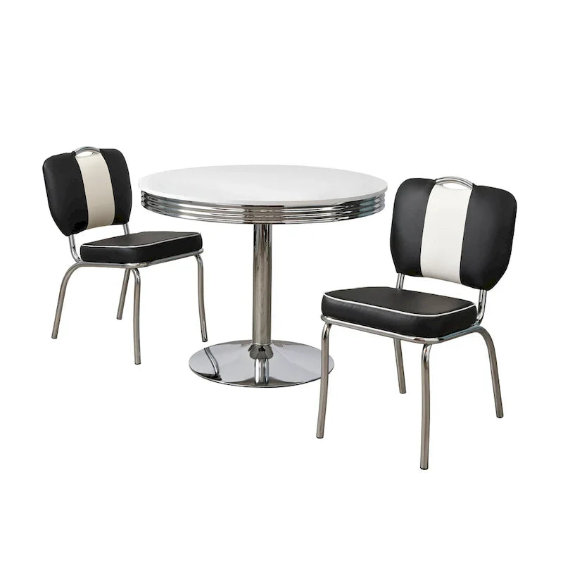 Raleigh Retro 3-Piece Dining Set by Simple Living