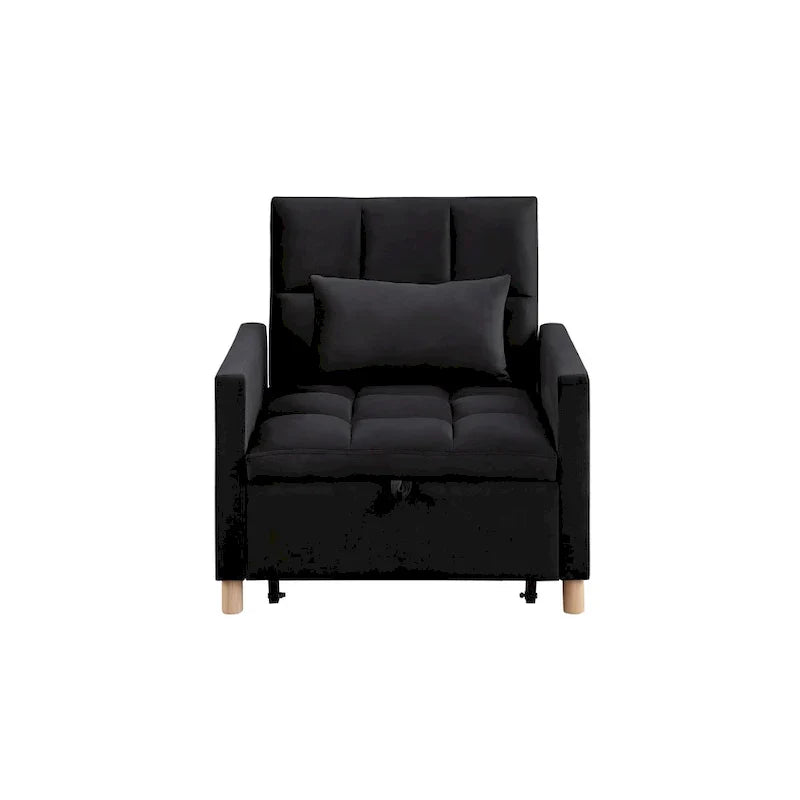 Versatile Sleeper Chair with Removable Pillow