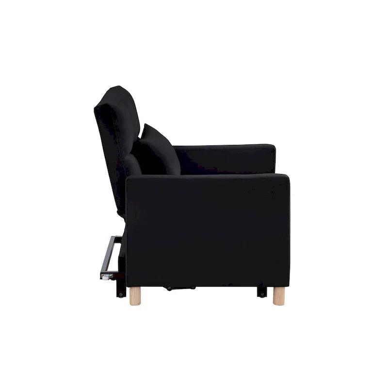 Versatile Sleeper Chair with Removable Pillow