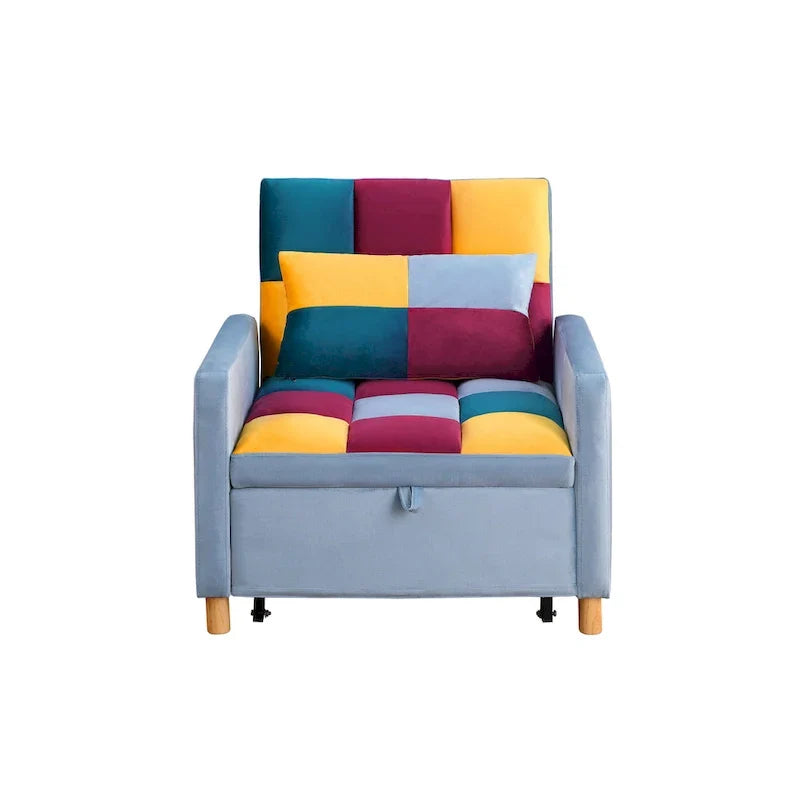 Versatile Sleeper Chair with Removable Pillow