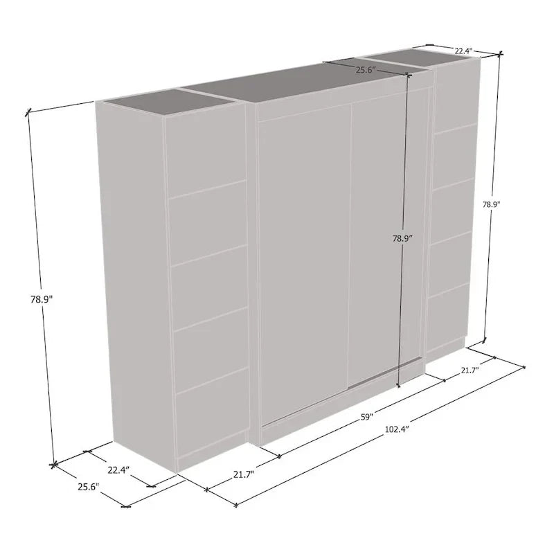 Aria 2D - EXEX Closet, Home Storage Organizer