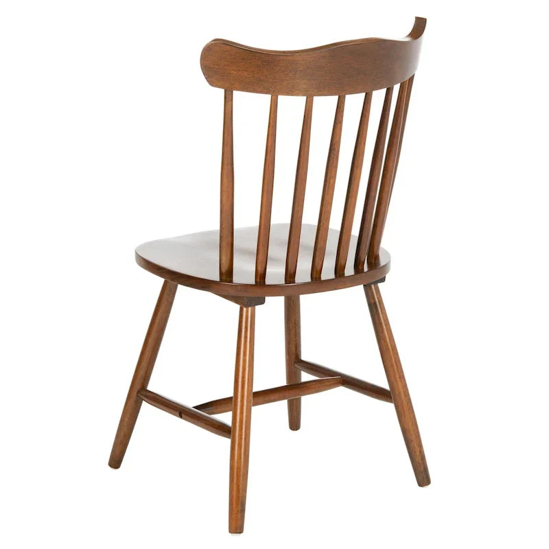 Set of 2 SAFAVIEH Margretta Spindleback Windsor Dining Chairs - Dimensions: 17" W x 19" L x 34" H