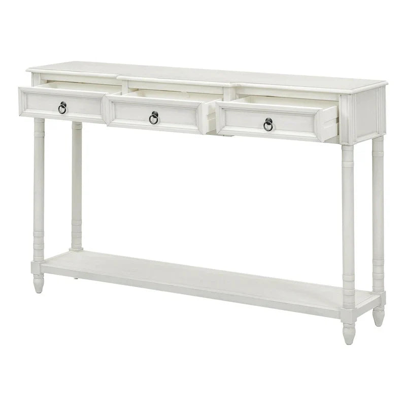 Entryway Console Table with Drawers - Stylish Sofa Table