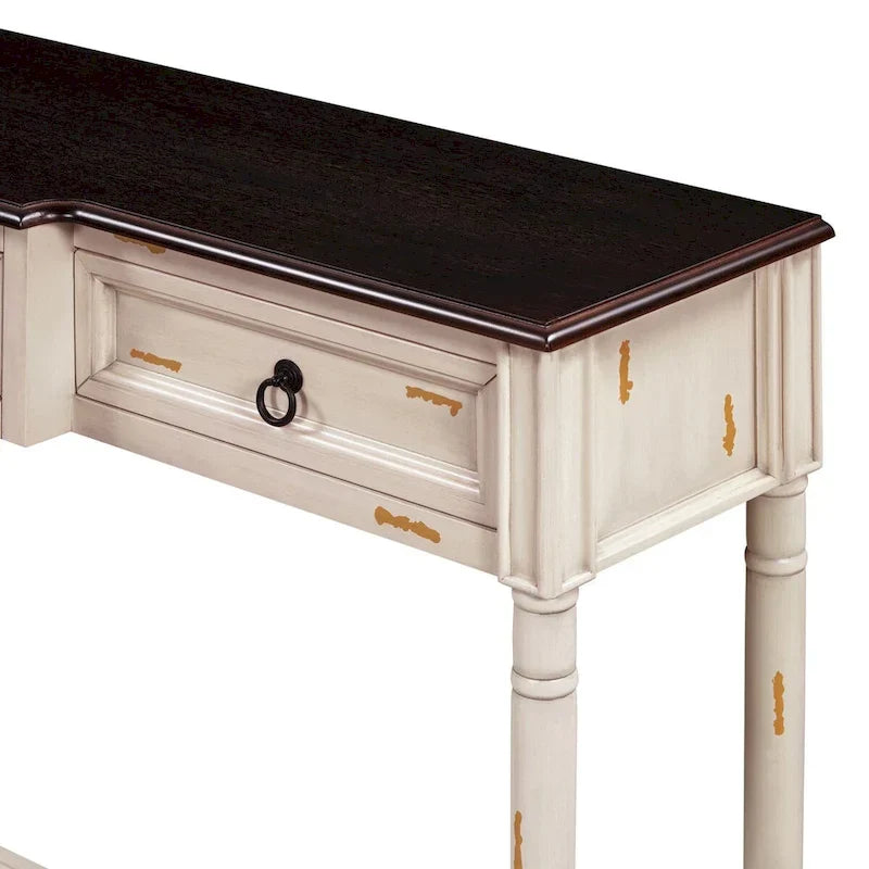 Entryway Console Table with Drawers - Stylish Sofa Table