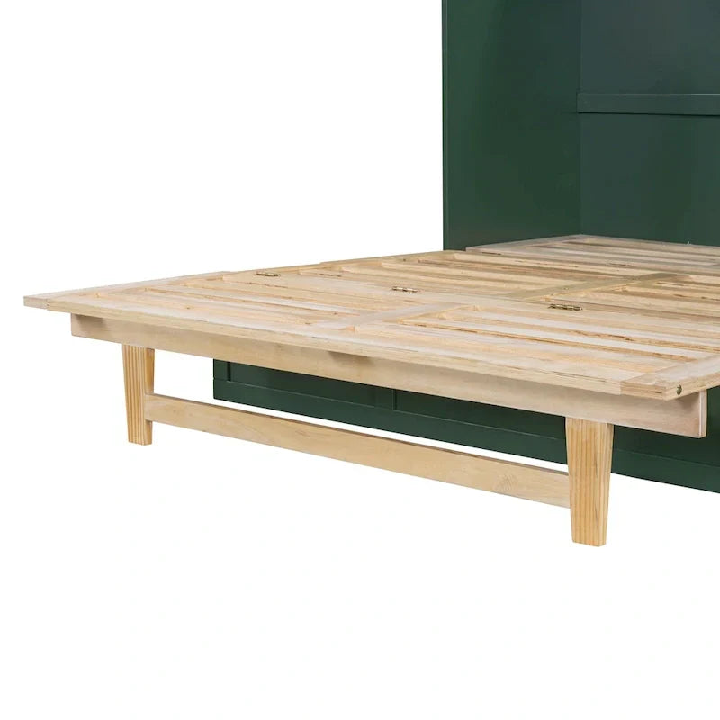 Nestfair Full - Size Murphy Bed with Spacious Drawers