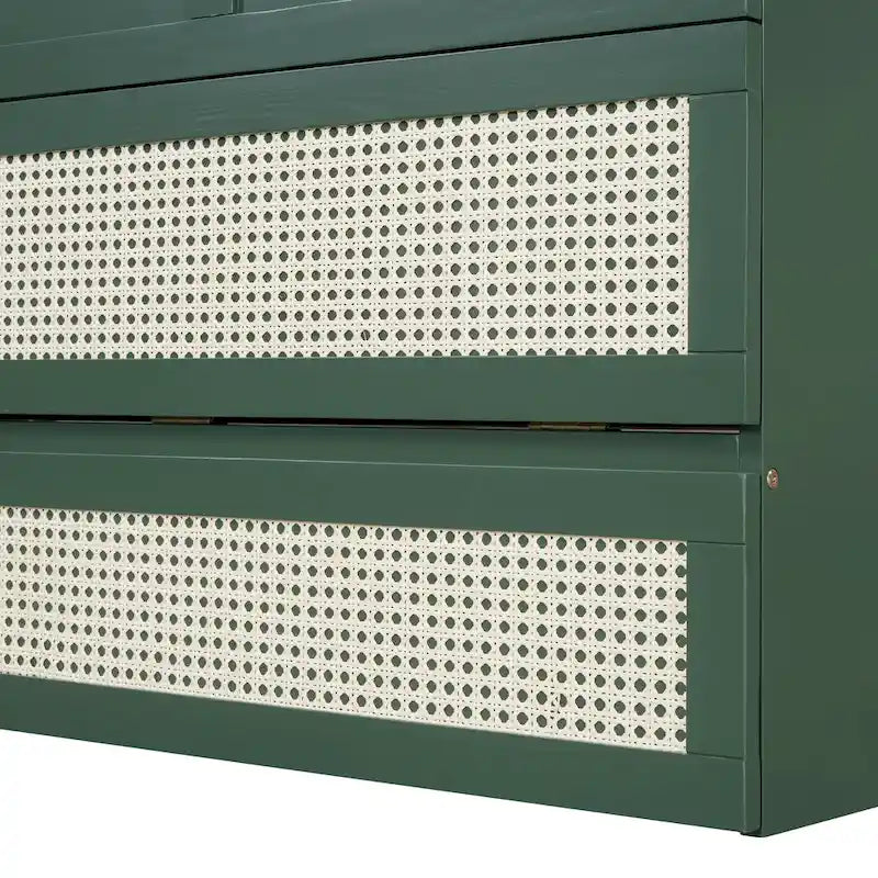 Nestfair Full - Size Murphy Bed with Spacious Drawers