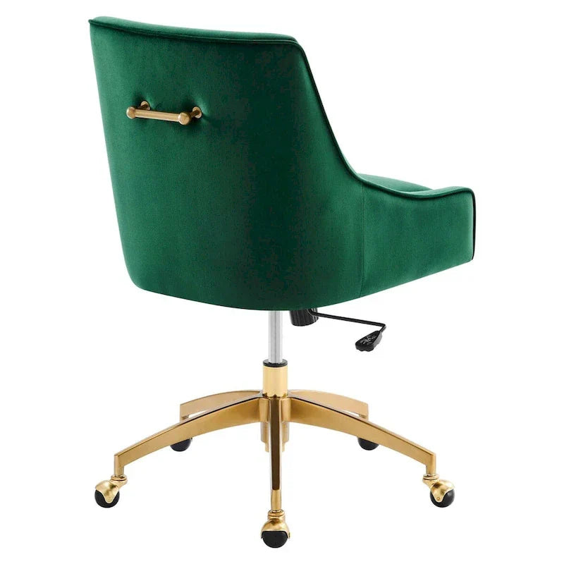 Discern Velvet Performance Office Chair