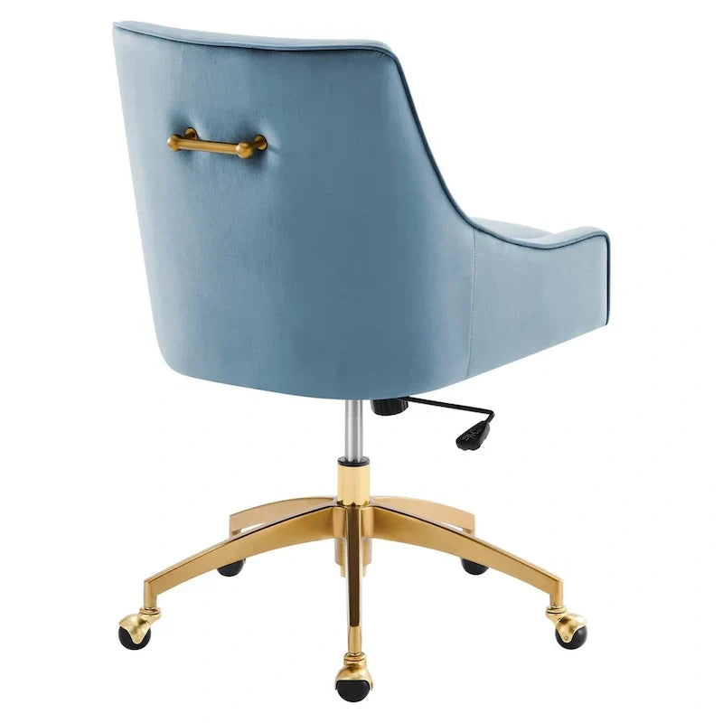 Discern Velvet Performance Office Chair