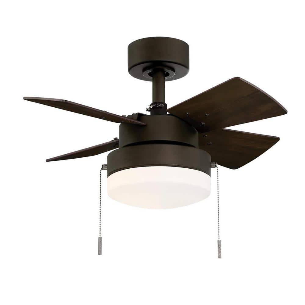 Hampton Bay YG922B - EB Metarie II 24 in. Indoor Oil Rubbed Bronze Ceiling Fan with Light