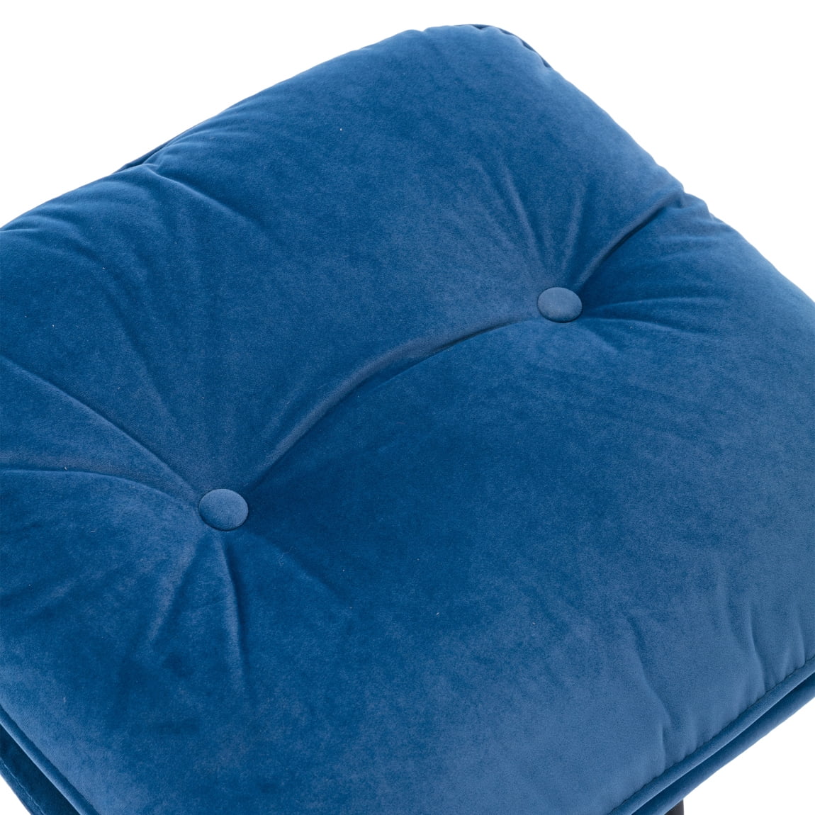 Velvet Swivel Accent Chair with Ottoman, Modern Chaise Lounge Chair with Metal Frame and Footstool, Comfy Armchair Reading Chair