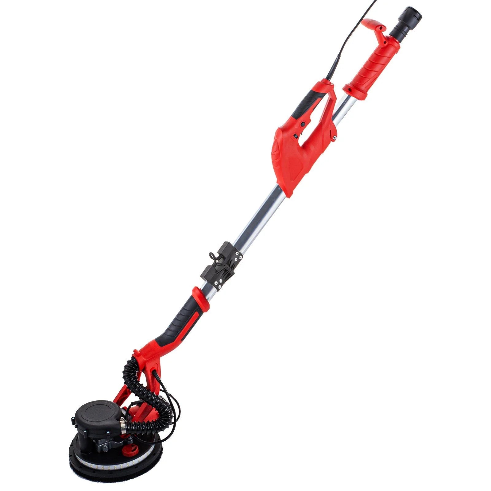 Drywall Sander 850W, Electric Drywall Sander, Electric Sander, with LED Strip Light and Vacuum Bag, Variable Speed 800 - 1750 RPM, Foldable Sheetrock