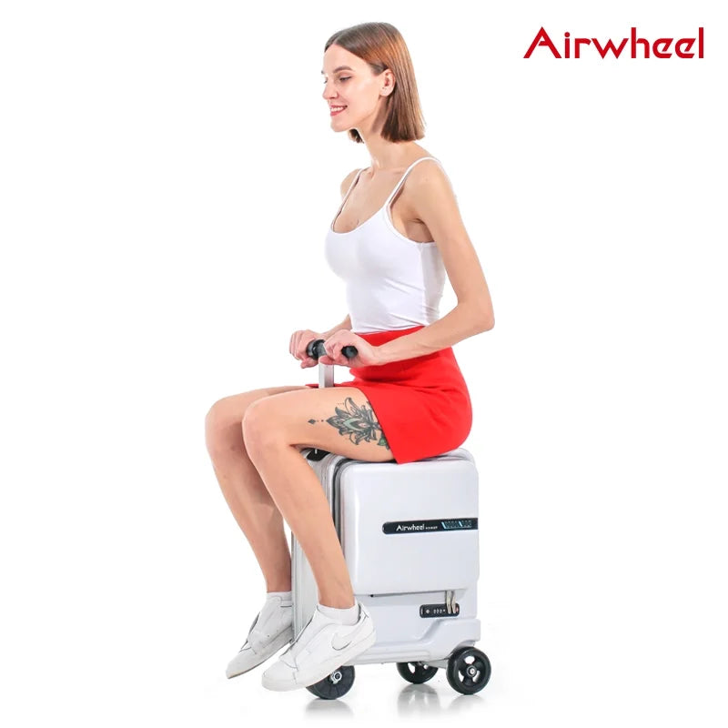 Airwheel 20 in Se3minit Smart Robot Electrical Riding Luggage Ride on Scooters Carry on Luggage for Travel