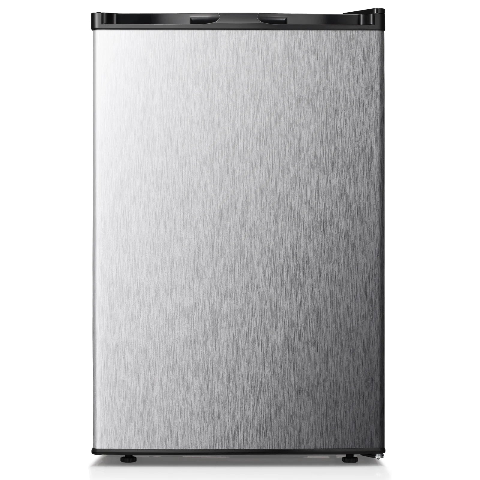 KNDKO 3.2cu.ft Upright Freezer, Compact Freezer with Removable Shelves, Adjustable Thermostat for Home/Kitchen/Office, SILVER