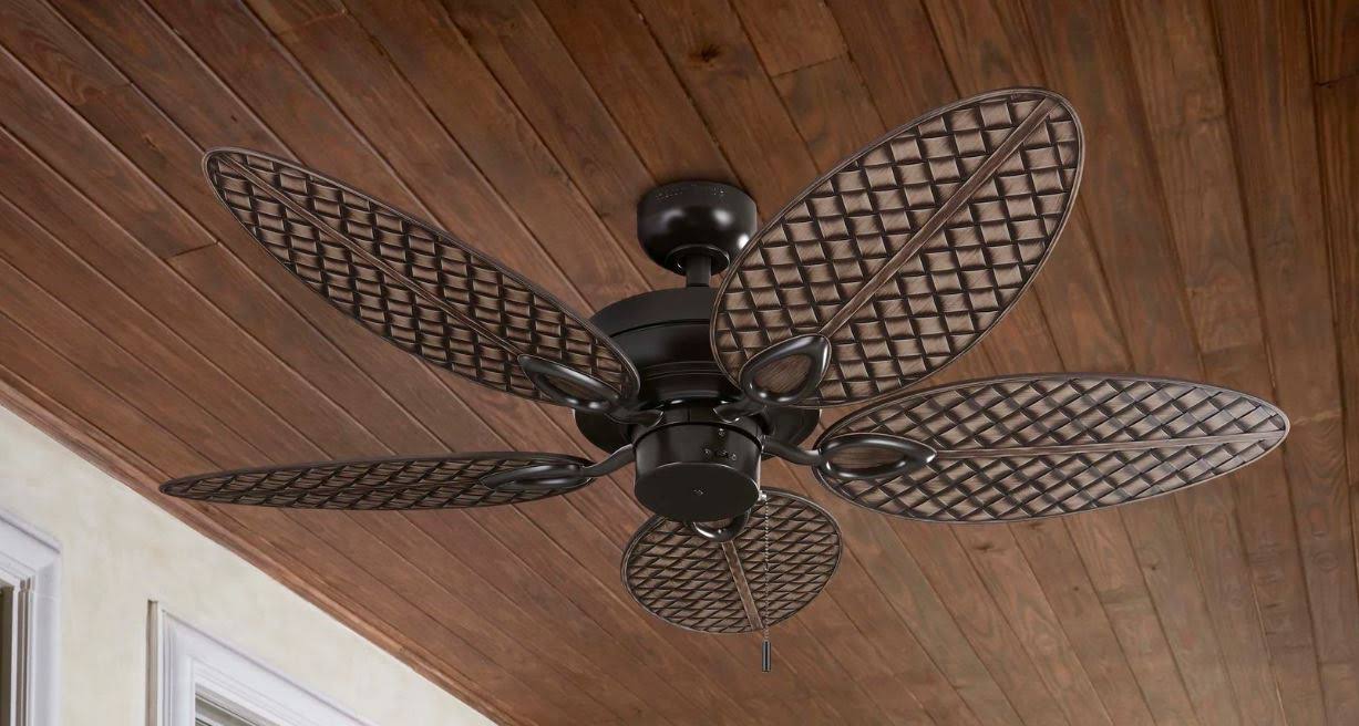 Harbor Breeze Tilghman II 52 - in Bronze Indoor/Outdoor Ceiling Fan (5 - Blade)