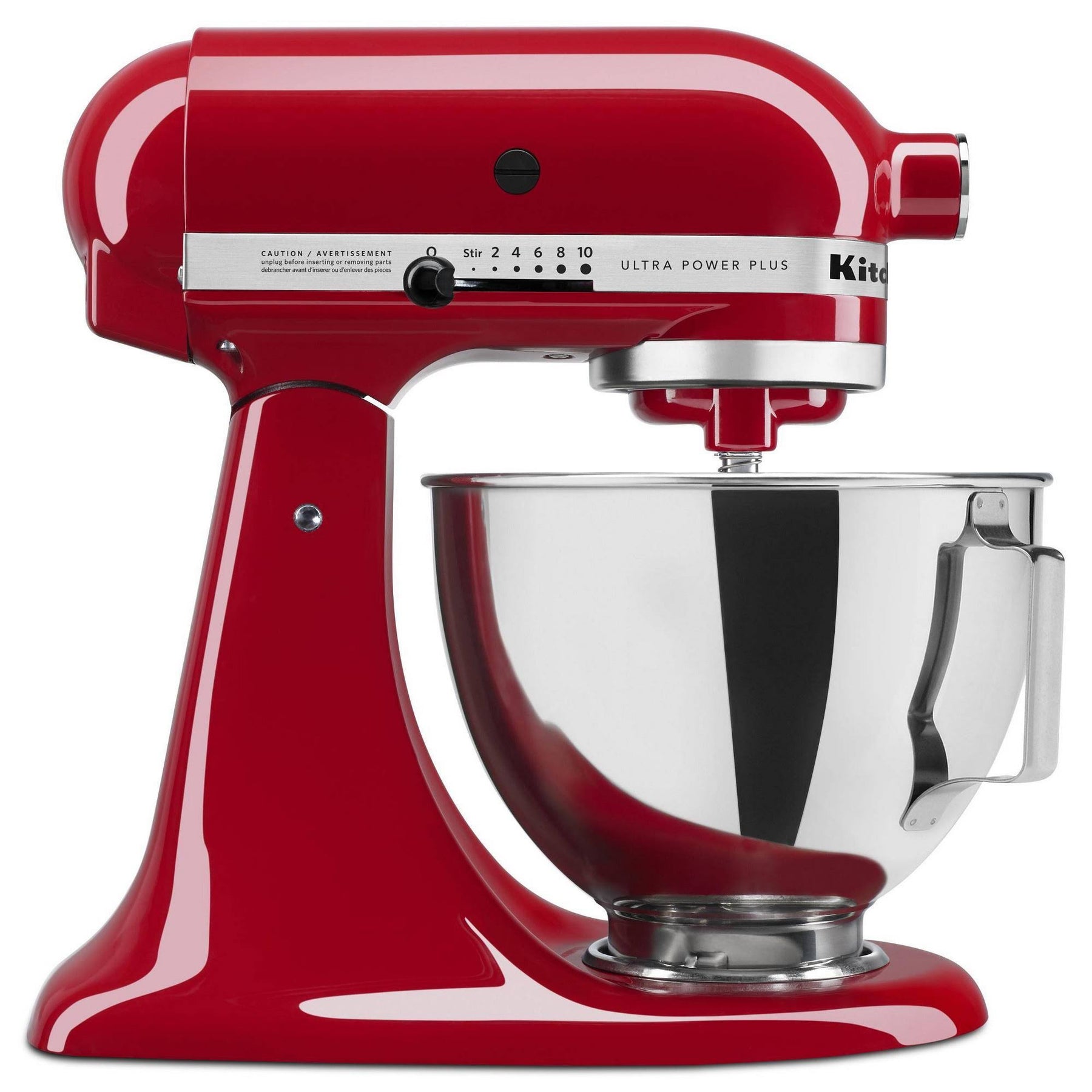 KitchenAid KSM96 Ultra Power Plus Tilt - Head Stand Mixer, Red, 4.5 qt