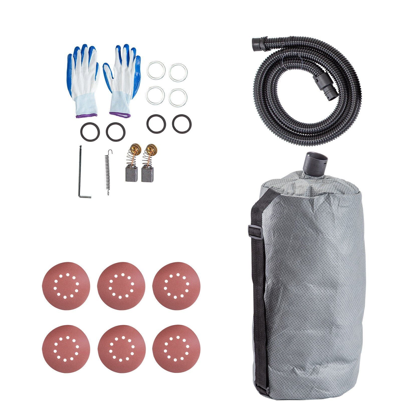 Drywall Sander 850W, Electric Drywall Sander, Electric Sander, with LED Strip Light and Vacuum Bag, Variable Speed 800 - 1750 RPM, Foldable Sheetrock
