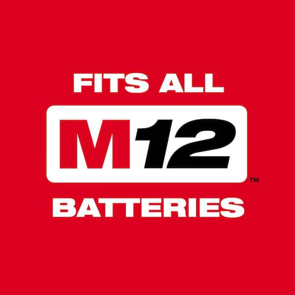 M12 FUEL 12V Lithium - Ion Cordless 3/8 In. Ratchet and 1/4 In. Impact Driver Kit (2 - Tool) W/Batteries, Charger & Bag