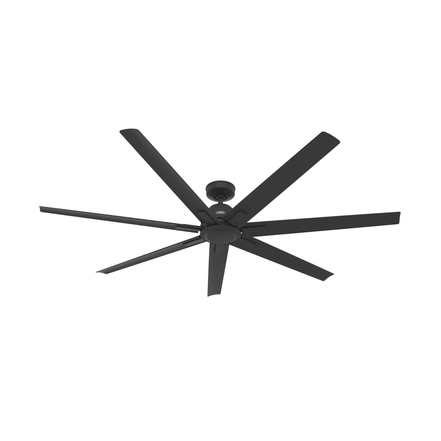 Hunter Downtown 72" Ceiling Fan in Matte Black