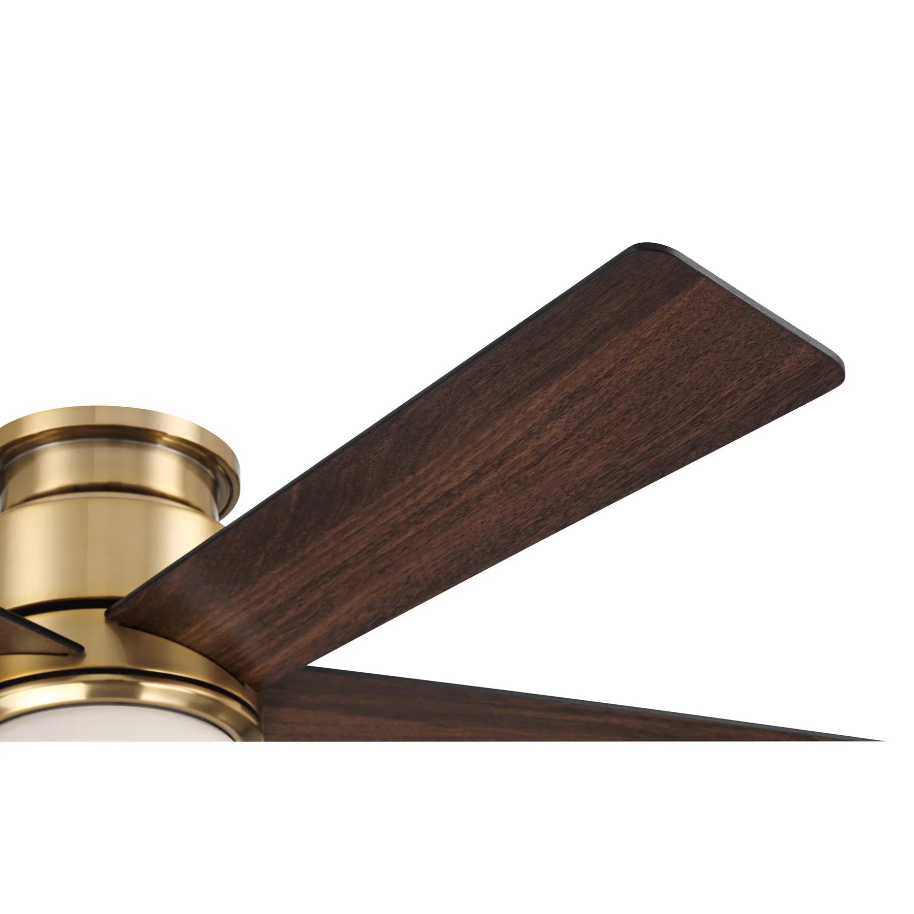 Casa Vieja 52" Grand Palm Indoor Outdoor Ceiling Fan 5 Blade LED Light Remote Control Soft Brass Finish Bedroom Hugger Damp Rated