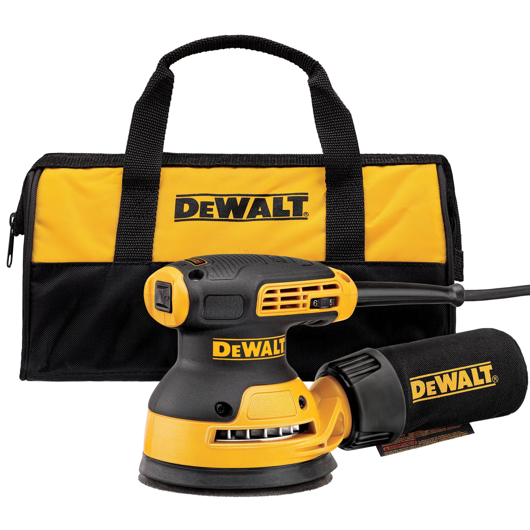 Dewalt Random Orbit Sander Kit, 5 Inches, Power Tool