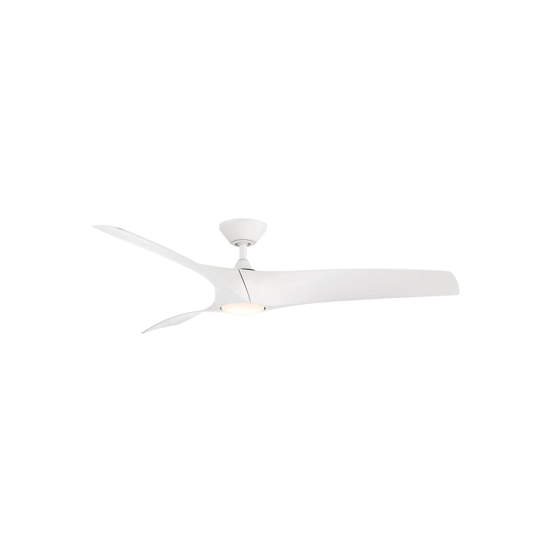 Modern Forms 52" Zephyr Smart Ceiling Fan - Matte White