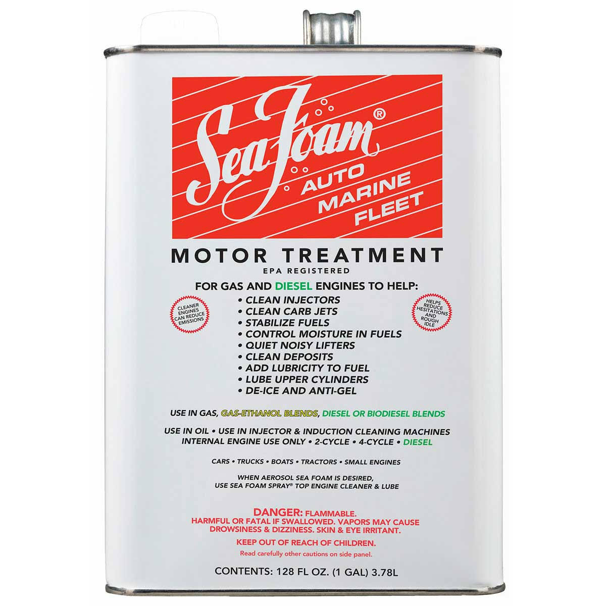 Sea Foam Motor Treatment - 128 fl oz, Bathroom Plumbing Fixture
