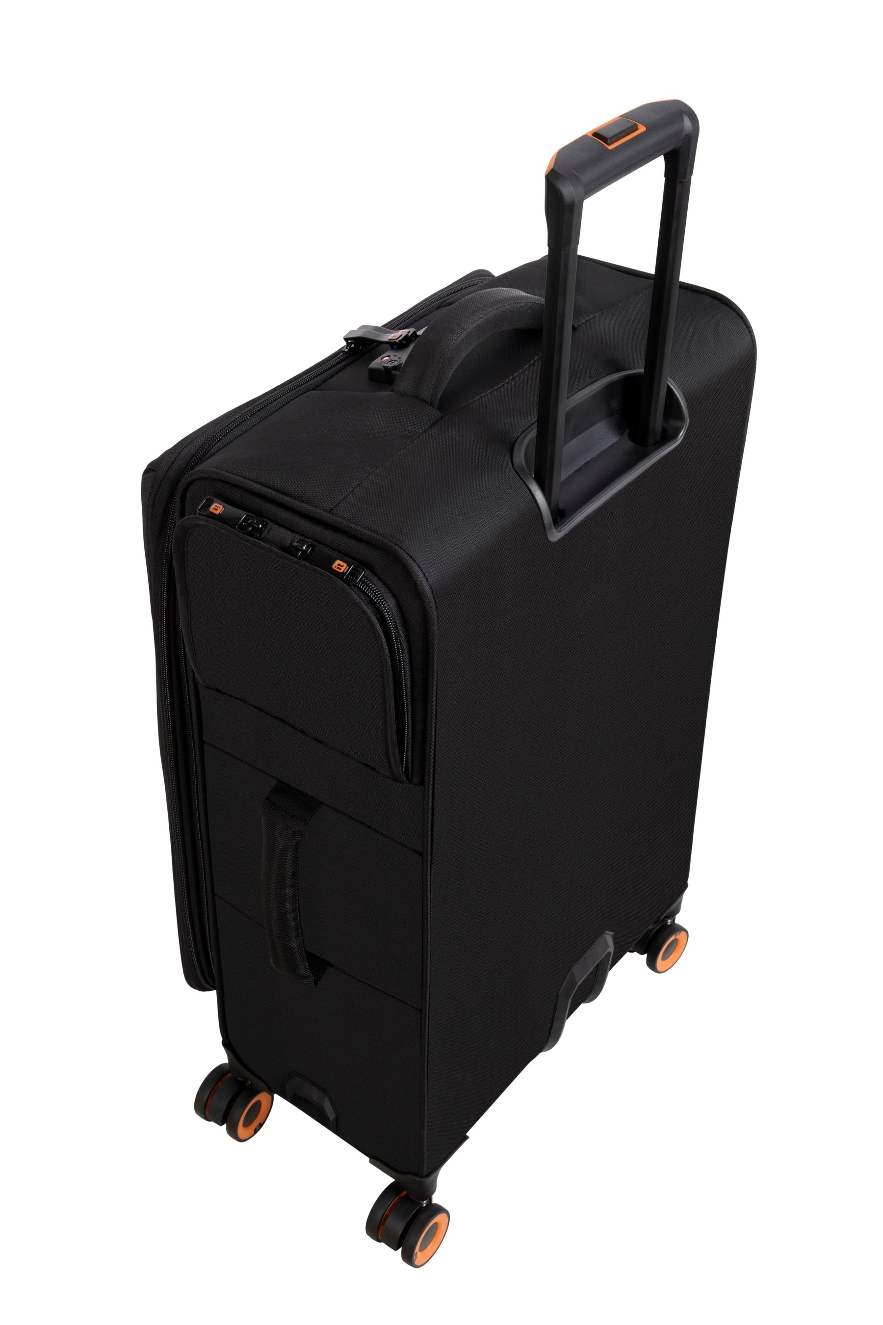 It Luggage Simultaneous 27" Softside Checked 8 Wheel Expandable Spinner Luggage, Harbour Blue